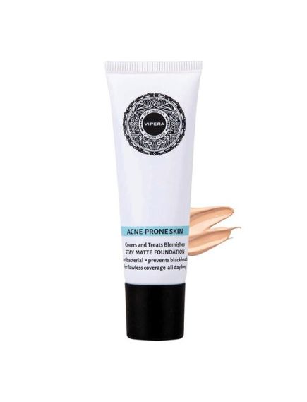 Fond de ten matifiant pentru ten gras si acneic, Cos-Medica, Vipera, 01 light, 25 ml Engros Fond de ten matifiant pentru ten gras si acneic, Cos-Medica, Vipera, 01 light, 25 ml Engros