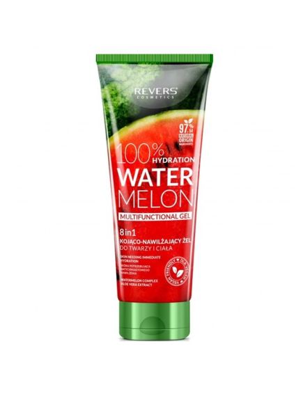 Gel hidratant si calmant, pentru fata si corp, 8 in 1, cu pepene verde, Revers, 250ml Engros Gel hidratant si calmant, pentru fata si corp, 8 in 1, cu pepene verde, Revers, 250ml Engros