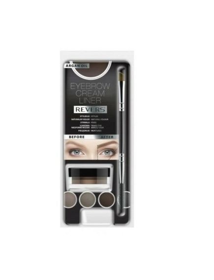 Kit pentru machiajul sprancenelor, Cream Liner, Revers, Taupe Engros Kit pentru machiajul sprancenelor, Cream Liner, Revers, Taupe Engros