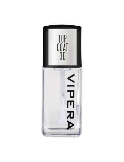 Lac de unghii incolor, Vipera, 10ml, Top Coat cu efect 3D Glossy Engros Lac de unghii incolor, Vipera, 10ml, Top Coat cu efect 3D Glossy Engros
