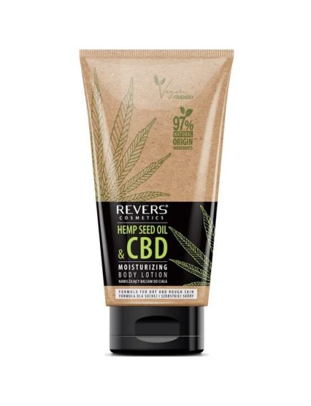 Lotiune de corp cu ulei natural de canepa, CBD, Revers, 150ml Engros Lotiune de corp cu ulei natural de canepa, CBD, Revers, 150ml Engros