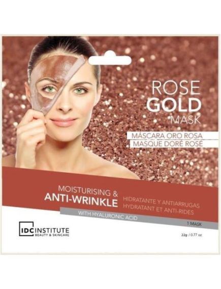 Masca pentru fata anti-rid Rose Gold IDC Institute 3432, 22 g Engros Masca pentru fata anti-rid Rose Gold IDC Institute 3432, 22 g Engros