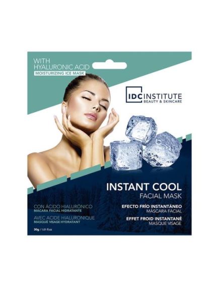 Masca pentru fata racoritoare cu acid hialuronic Instant Cool IDC Institute 3401, 30 g Engros Masca pentru fata racoritoare cu acid hialuronic Instant Cool IDC Institute 3401, 30 g Engros