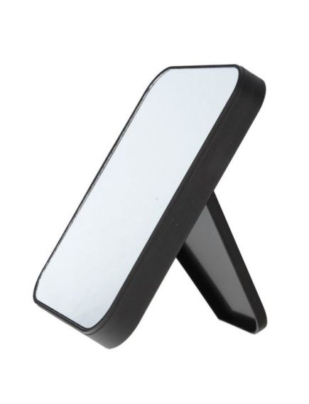 Oglinda cosmetica, plastic, neagra, cu picior, Top Choice, 15 x 11 cm Engros Oglinda cosmetica, plastic, neagra, cu picior, Top Choice, 15 x 11 cm Engros