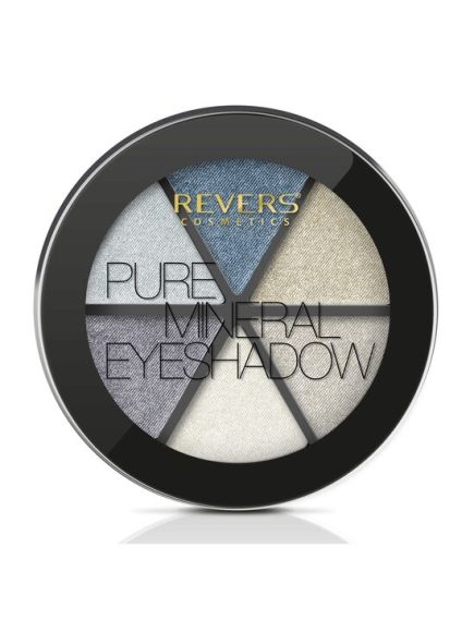 Paleta fard de pleoape 6 culori Pure Velvet Pearl, Revers, 05P, gri Engros Paleta fard de pleoape 6 culori Pure Velvet Pearl, Revers, 05P, gri Engros