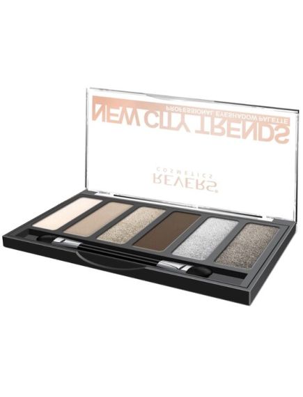 Paleta fard de pleoape cu 6 culori New City Trends, Revers, NR.6, nude Engros Paleta fard de pleoape cu 6 culori New City Trends, Revers, NR.6, nude Engros