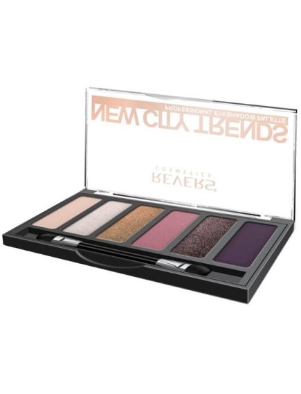 Paleta fard de pleoape cu 6 culori New City Trends, Revers, NR.7, maro Engros Paleta fard de pleoape cu 6 culori New City Trends, Revers, NR.7, maro Engros