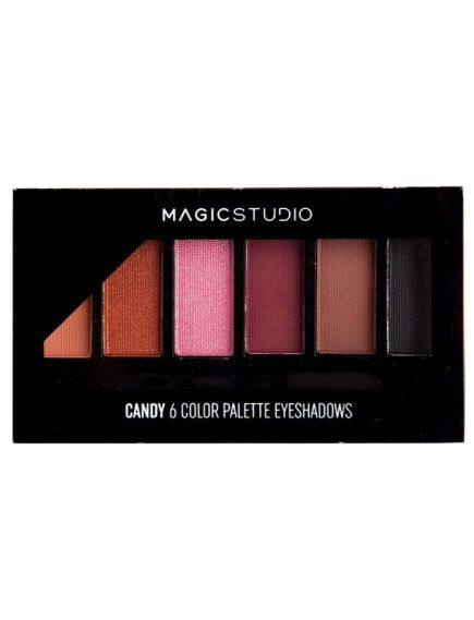 Paleta Farduri Pocket Colors, 6culori, Nr.1 Candy, Ref 30770, Magic Studio Engros Paleta Farduri Pocket Colors, 6culori, Nr.1 Candy, Ref 30770, Magic Studio Engros