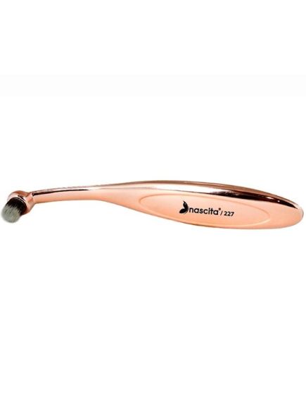 Pensula ovala mica pentru corector, buze, Nascita, Bronzy Glow Engros Pensula ovala mica pentru corector, buze, Nascita, Bronzy Glow Engros