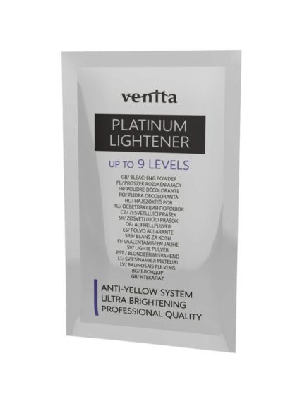 Pudra decoloranta pentru uz profesional Blond Platinat, Venita, 40g Engros Pudra decoloranta pentru uz profesional Blond Platinat, Venita, 40g Engros