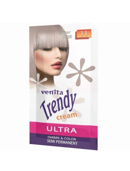 Sampon Colorant si Nuantator, Trendy Cream, Venita,11 - Silver Dust, 35 ml Engros Sampon Colorant si Nuantator, Trendy Cream, Venita,11 - Silver Dust, 35 ml Engros
