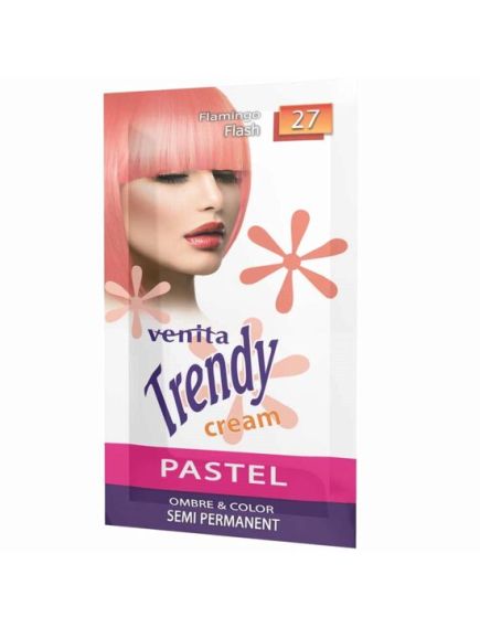 Sampon Colorant si Nuantator, Trendy Cream, Venita, NR.27 - Flamingo Flash, 35g Engros Sampon Colorant si Nuantator, Trendy Cream, Venita, NR.27 - Flamingo Flash, 35g Engros
