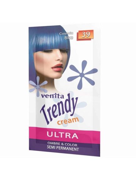 Sampon Colorant si Nuantator, Trendy Cream, Venita, NR.39 - Cosmic Blue, 35g Engros Sampon Colorant si Nuantator, Trendy Cream, Venita, NR.39 - Cosmic Blue, 35g Engros
