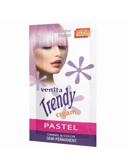 Sampon Colorant si Nuantator, Trendy Cream, Venita, NR.42 - Lavander, 35g Engros Sampon Colorant si Nuantator, Trendy Cream, Venita, NR.42 - Lavander, 35g Engros