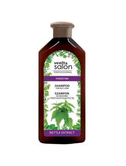 Sampon Herbal, cu Extract de Urzica, Salon Professional, pentru par gras, Venita, 500ml Engros Sampon Herbal, cu Extract de Urzica, Salon Professional, pentru par gras, Venita, 500ml Engros