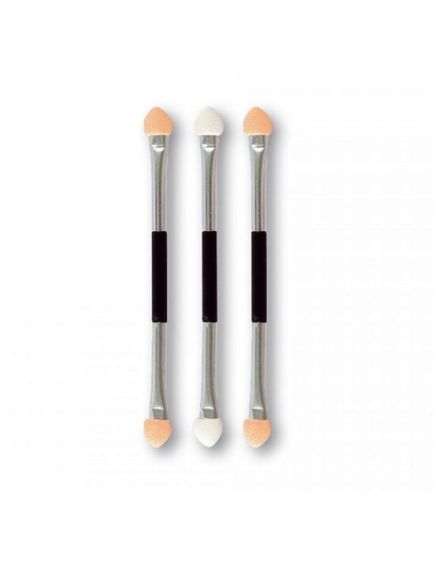 Set 3 bucati Aplicator dublu pentru fard de pleoape, Top Choice Engros Set 3 bucati Aplicator dublu pentru fard de pleoape, Top Choice Engros