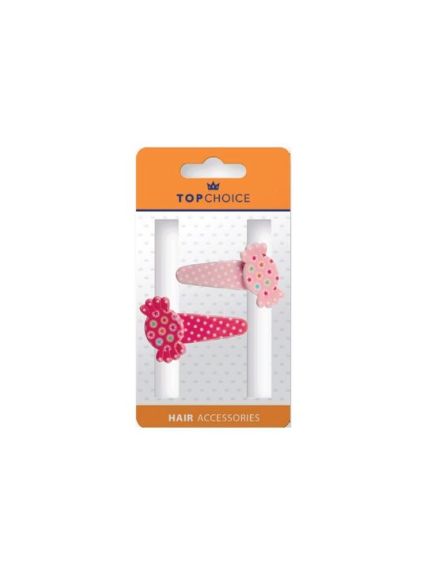 Set de 2 bucati clame de par pentru copii, Top Choice TC23668 Engros Set de 2 bucati clame de par pentru copii, Top Choice TC23668 Engros