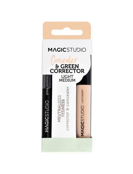 Set Perfect Match, anticearcan lichid 4 g si corector anti-acneic 2 g, Nr 01 Light-Medium, Magic Studio Engros Set Perfect Match, anticearcan lichid 4 g si corector anti-acneic 2 g, Nr 01 Light-Medium, Magic Studio Engros