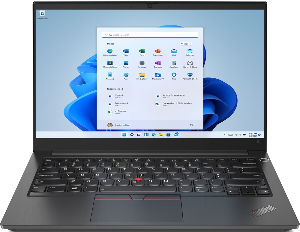 Laptop Lenovo 14'' ThinkPad E14 Gen 3, FHD IPS, Procesor AMD Ryzen™ 7 5700U (8M Cache, up to 4.3 GHz), 16GB DDR4, 512GB SSD, Radeon, Win 11 Pro, Black Laptop Lenovo 14'' ThinkPad E14 Gen 3, FHD IPS, Procesor AMD Ryzen™ 7 5700U (8M Cache, up to 4.3 GHz), 16GB DDR4, 512GB SSD, Radeon, Win 11 Pro, Black