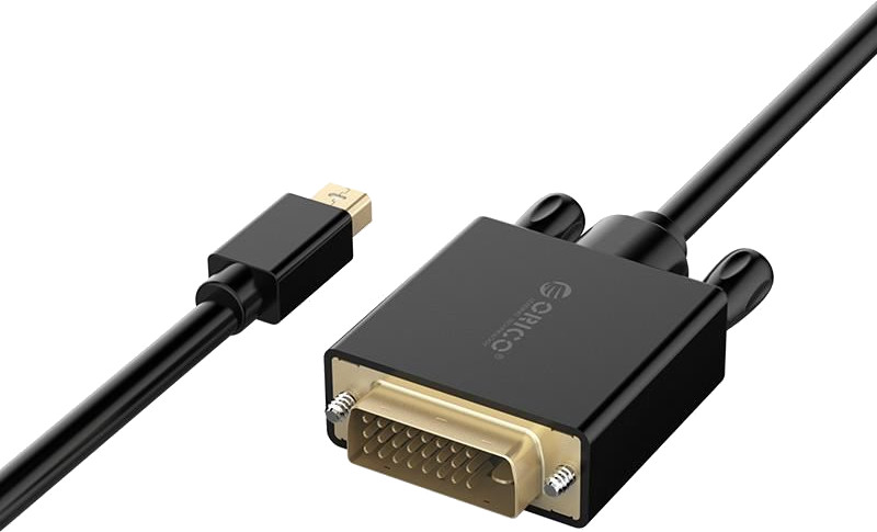 Cablu video Orico Mini DisplayPort Male - DVI Male, 2m, negru