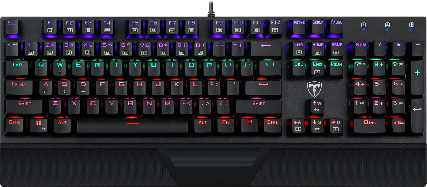 Tastatura Gaming T-Dagger Destroyer mecanica Blue Switch