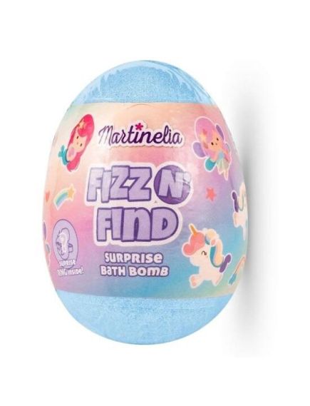 Bila de baie efervescenta cu surpriza pentru copii Martinelia, 98212, albastru, 150 g Engros Bila de baie efervescenta cu surpriza pentru copii Martinelia, 98212, albastru, 150 g Engros