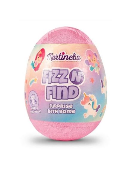 Bila de baie efervescenta cu surpriza pentru copii Martinelia, 98212, roz, 150 g Engros Bila de baie efervescenta cu surpriza pentru copii Martinelia, 98212, roz, 150 g Engros