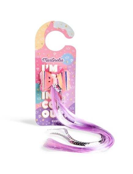 Clips de par funda cu extensie colorata I'm Dreaming In Colors Martinelia 8905B Engros Clips de par funda cu extensie colorata I'm Dreaming In Colors Martinelia 8905B Engros