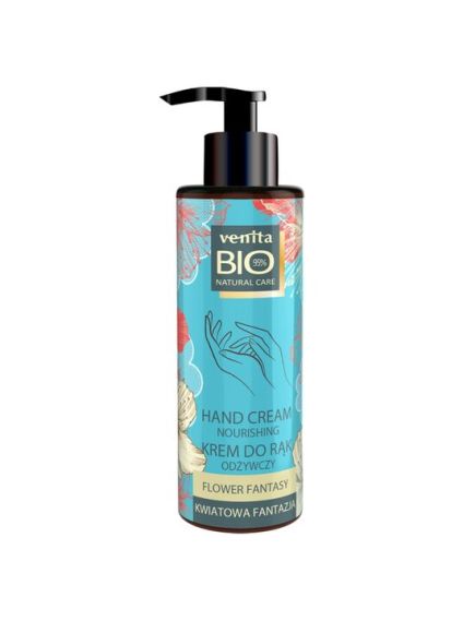 Crema de maini vegana hranitoare cu parfum floral Flower Fantasy Venita 100 g Engros Crema de maini vegana hranitoare cu parfum floral Flower Fantasy Venita 100 g Engros