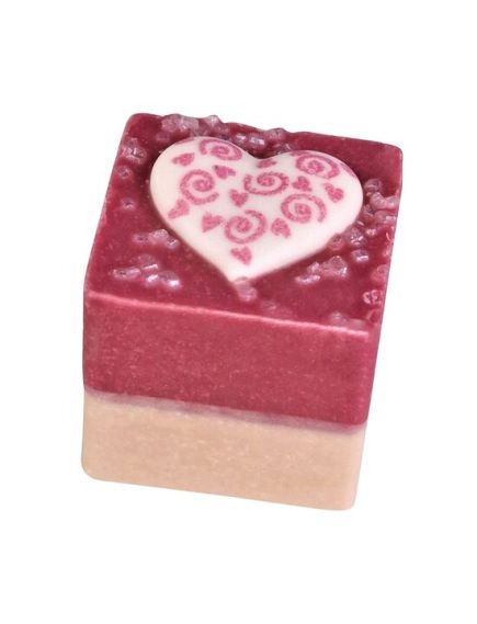 Cub de baie handmade, vegan, cu aroma de capsuni Accentra Rose 5856308, 50g Engros Cub de baie handmade, vegan, cu aroma de capsuni Accentra Rose 5856308, 50g Engros