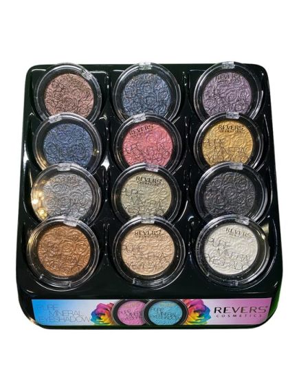 Fard de pleoape monocolor, Mineral Pure, Set mixt 12 bucati, Glitter Engros Fard de pleoape monocolor, Mineral Pure, Set mixt 12 bucati, Glitter Engros