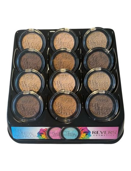 Fard de pleoape monocolor, Mineral Pure, Setul 1, mixt de 12 bucati, nuante mate, nude Engros Fard de pleoape monocolor, Mineral Pure, Setul 1, mixt de 12 bucati, nuante mate, nude Engros