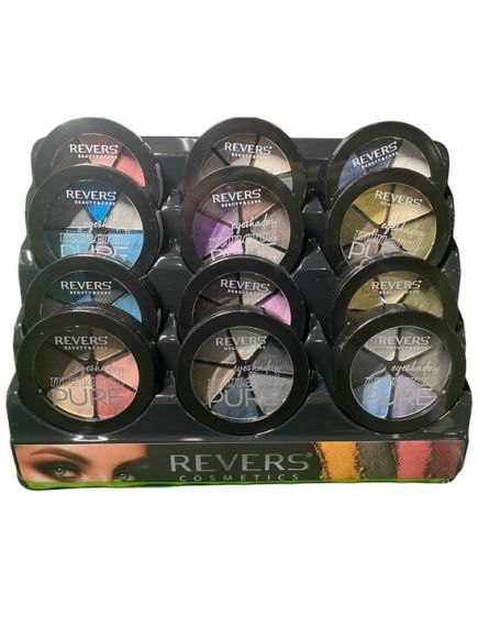 Fard de pleoape Pure Velvet, Setul 4, 12 bucati sidefate, combinate Engros Fard de pleoape Pure Velvet, Setul 4, 12 bucati sidefate, combinate Engros