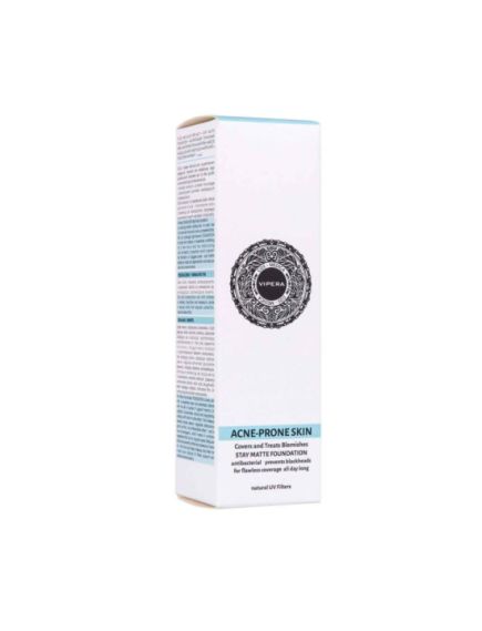 Fond de ten matifiant pentru ten gras si acneic Cos-Medica, Vipera, 04 Champagne, Bej, 25 ml Engros Fond de ten matifiant pentru ten gras si acneic Cos-Medica, Vipera, 04 Champagne, Bej, 25 ml Engros