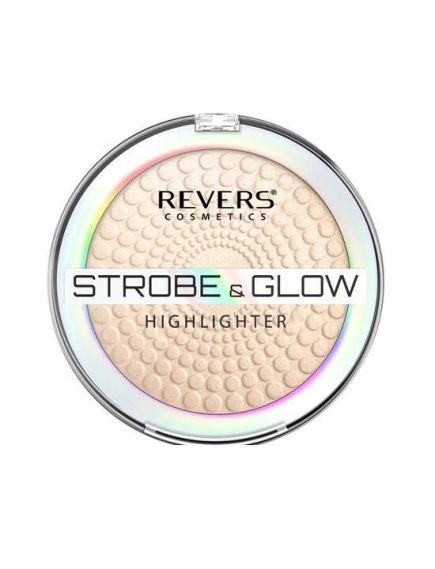 Iluminator pudra, Strobe and Glow, Revers, 8g, Nr 03, Champagne Engros Iluminator pudra, Strobe and Glow, Revers, 8g, Nr 03, Champagne Engros