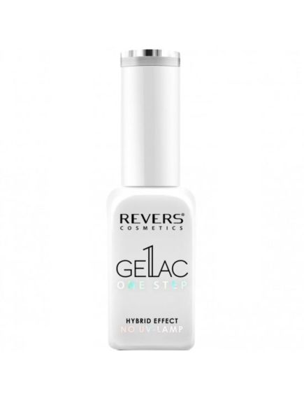 Lac de unghii Gellac 1 Step, Hybrid Effect, Non UV, Revers, 01 Alb mat, 10 ml Engros Lac de unghii Gellac 1 Step, Hybrid Effect, Non UV, Revers, 01 Alb mat, 10 ml Engros