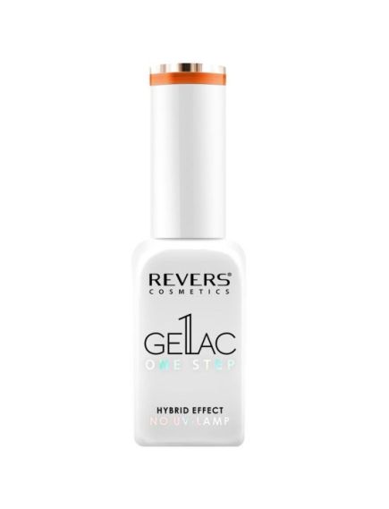 Lac de unghii Gellac 1 Step, Hybrid Effect, Non UV, Revers, 55 Portocaliu Neon, 10 ml Engros Lac de unghii Gellac 1 Step, Hybrid Effect, Non UV, Revers, 55 Portocaliu Neon, 10 ml Engros