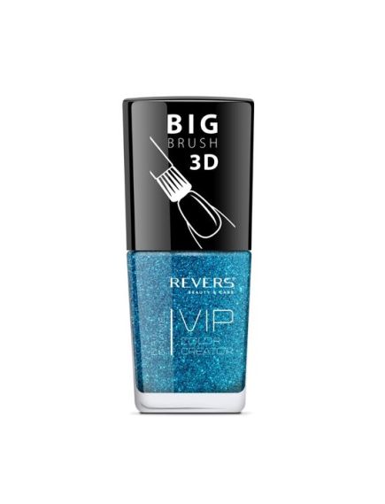 Lac de unghii Vip, 3D, Revers, nuante texturate, 12 ml, Nr 093, albastru Engros Lac de unghii Vip, 3D, Revers, nuante texturate, 12 ml, Nr 093, albastru Engros