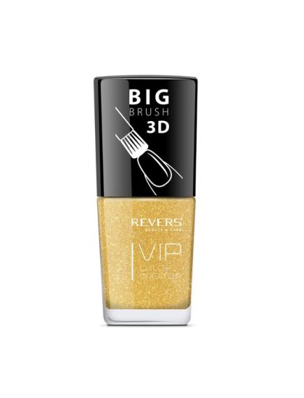 Lac de unghii Vip, 3D, Revers, nuante texturate, 12 ml, Nr 094, auriu Engros Lac de unghii Vip, 3D, Revers, nuante texturate, 12 ml, Nr 094, auriu Engros