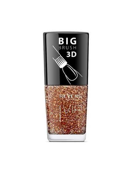 Lac de unghii Vip, 3D, Revers, sclipici auriu, 12 ml, Nr 219 Engros Lac de unghii Vip, 3D, Revers, sclipici auriu, 12 ml, Nr 219 Engros