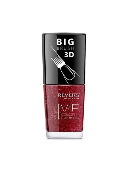 Lac de unghii Vip, 3D, Revers, sclipici rosu, 12 ml, Nr 203 Engros Lac de unghii Vip, 3D, Revers, sclipici rosu, 12 ml, Nr 203 Engros