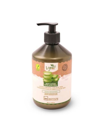Lotiune de corp vegana cu aloe vera IDC Institute 99622, 500ml Engros Lotiune de corp vegana cu aloe vera IDC Institute 99622, 500ml Engros