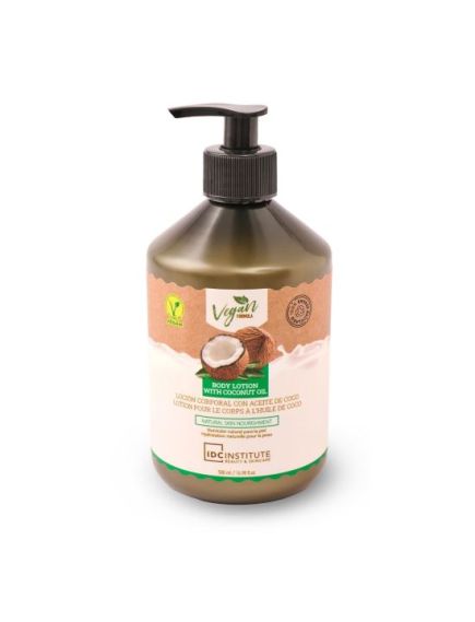 Lotiune de corp vegana cu ulei cocos IDC Institute 99626, 500ml Engros Lotiune de corp vegana cu ulei cocos IDC Institute 99626, 500ml Engros