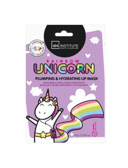 Mască pentru buze hidratantă, efect de volum, Rainbow Unicorn, Plumping Effect, IDC Institute, 90017, 10g Engros Mască pentru buze hidratantă, efect de volum, Rainbow Unicorn, Plumping Effect, IDC Institute, 90017, 10g Engros