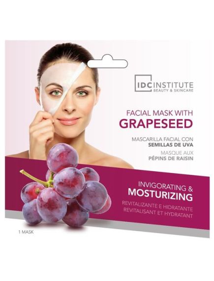 Masca faciala cu seminte de struguri pentru revitalizare si hidratare IDC Institute 5889, 22g Engros Masca faciala cu seminte de struguri pentru revitalizare si hidratare IDC Institute 5889, 22g Engros