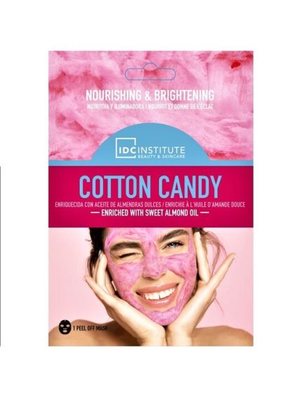 Masca faciala cu ulei de migdale pentru hidratare si catifelare Cotton Candy IDC Institute 77036, 10 ml Engros Masca faciala cu ulei de migdale pentru hidratare si catifelare Cotton Candy IDC Institute 77036, 10 ml Engros