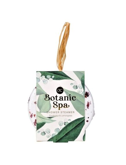 Pastila solubila la abur cu aroma de eucalipt si lemongrass Shower Steamer Botanic Spa Accentra 8157716, 100 g Engros Pastila solubila la abur cu aroma de eucalipt si lemongrass Shower Steamer Botanic Spa Accentra 8157716, 100 g Engros