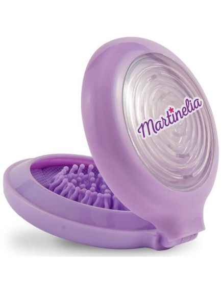 Perie de par pentru copii pliabila cu oglinda si joc labirint violet Martinelia 3015w Engros Perie de par pentru copii pliabila cu oglinda si joc labirint violet Martinelia 3015w Engros