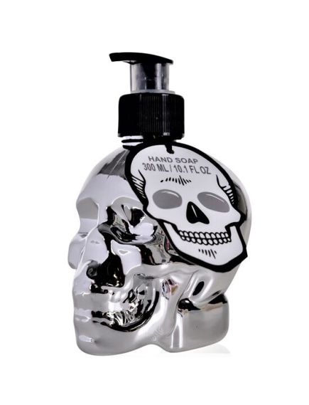 Sapun lichid cu dozator Silver Skull Accentra 8152659, 300 ml Engros Sapun lichid cu dozator Silver Skull Accentra 8152659, 300 ml Engros