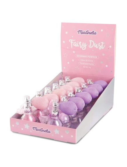 Sclipici corp cu pulverizator, Fairy Dust, Set de 12 bucati, Martinelia Engros Sclipici corp cu pulverizator, Fairy Dust, Set de 12 bucati, Martinelia Engros